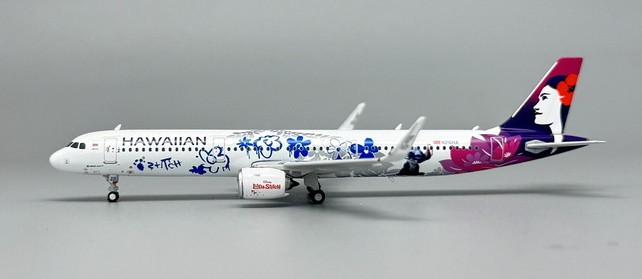 HAWAIIAN AIRLINES A321neo リロアンドスティッチ NG Models 13134 Airbus A321neo Hawaiian Airlines N216HA Disney'