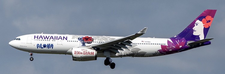 商談品‼️Hawaiian Airlines Airbus A330 1/200 PH04663 Hawaiian Airlines 夏威夷航空Airbus A330-200 N378HA