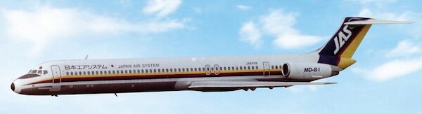 McDonnell Douglas MD81 JAS JA8498 04679