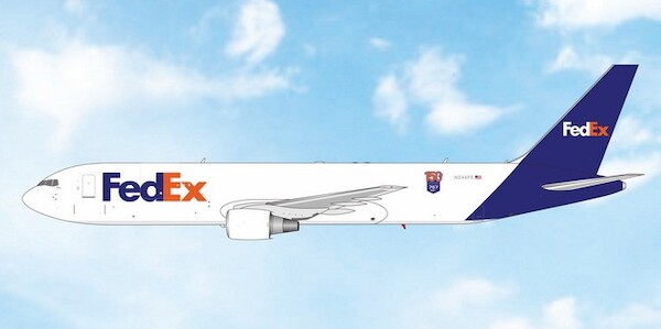 Boeing 767-300F FedEx "150th and last B767 for FedEx" N244FE  04703