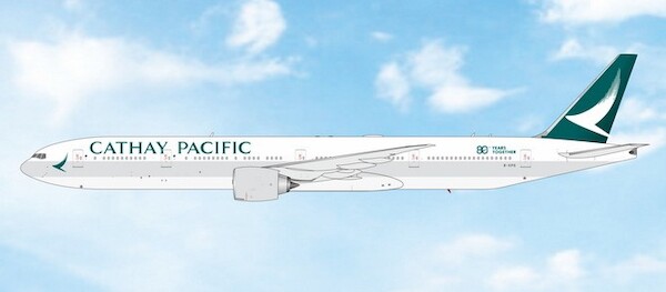 Boeing 777-300ER Cathay Pacific 80 years together B-KPO  04704