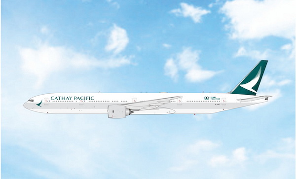 Boeing 777-300 Cathay Pacific 80 years B-HNF  04712