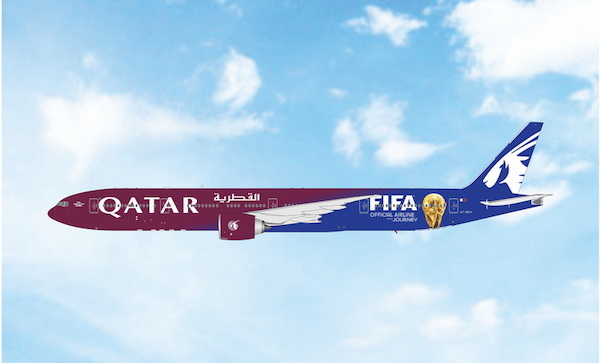 Boeing 777-300ER Qatar FIFA World Cup 2026 A7-BEH  04713