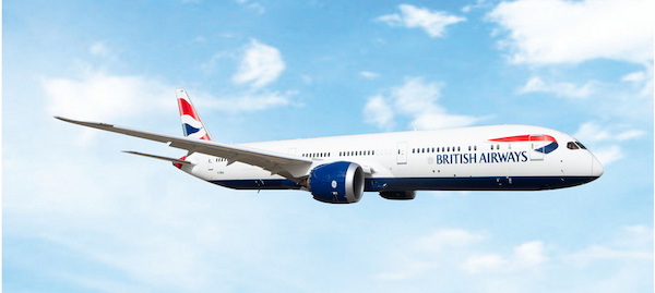 Boeing 787-8 Dreamliner British Airways G-ZBXA  04724