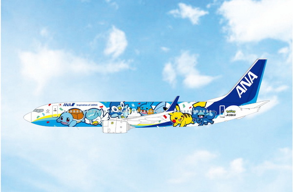 Boeing 737-800 ANA All Nippon Pokemon Livery JA56AN  04729