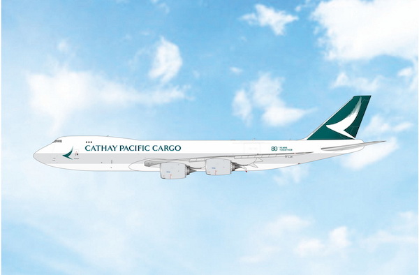 Boeing 747-8F Cathay Pacific Cargo 80 years B-LJH 04732