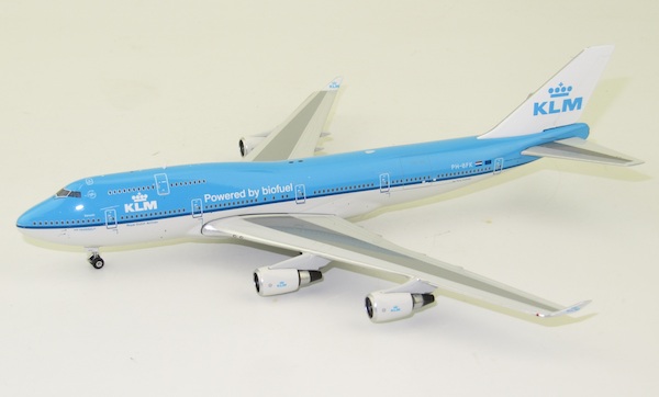 Boeing 747-400 KLM PH-BFK Powered by biofuel 11622