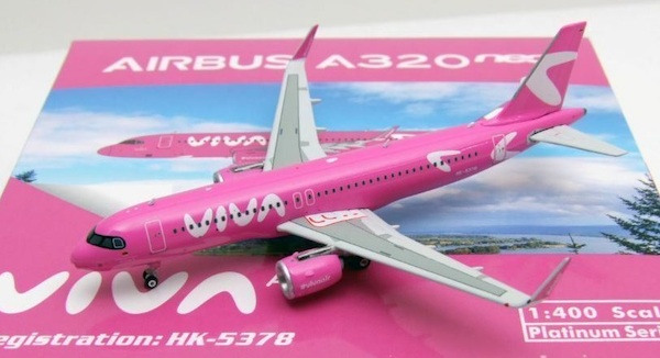 Airbus A320neo Viva Air "Go Pink" HK-5378  11734