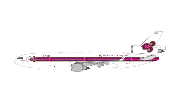 MD-11 Thai Airways HS-TMG The King's 72nd Celebration 11757