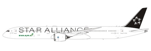 Boeing 787-10 Dreamliner Eva Air Star Alliance B-17812 11792