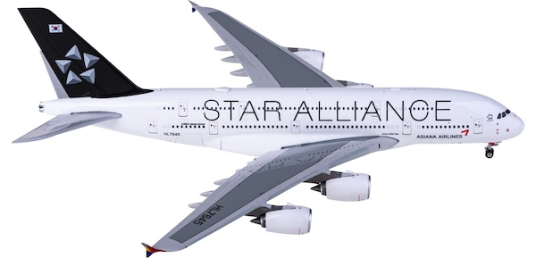 Airbus A380-800 Asiana Star Alliance HL7645 11795