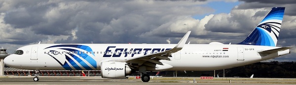 Airbus A321neo Egypt Air SU-GFR 11857