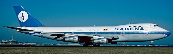 Boeing 747-100 Sabena OO-SGA 11862