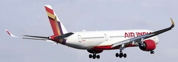 Airbus A350-900 Air India VT-JRH 11863