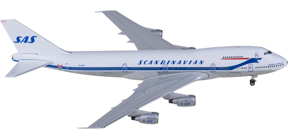 Phoenix-models 11871 Boeing 747-200 SAS Scandinavian LN-RNA