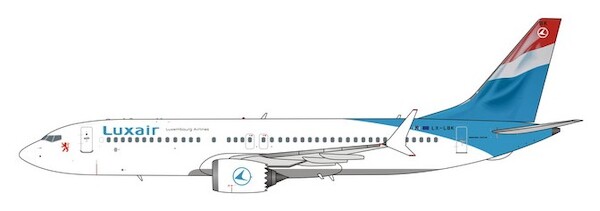 Boeing 737 MAX 8 Luxair LX-LBK 11883