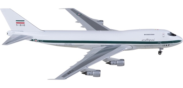 Boeing 747-200 Iran Air Force 5-8116 polish 11888