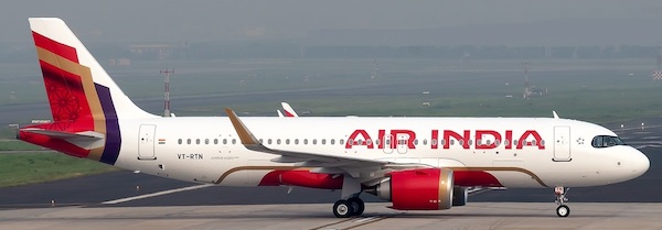 Airbus A320neo Air India VT-RTN 11907