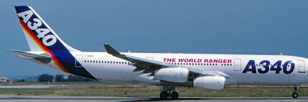 Airbus A340-200 House Colors "The World Ranger" F-WWBA 12000