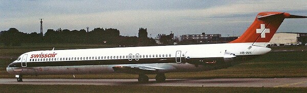McDonnell Douglas MD81 Swissair HB-INN 12021