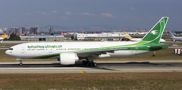 Boeing 777-200LR Iraqi Airways YI-AQZ 12028