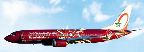Boeing 737 MAX 8 Royal Air Maroc "Africa Cup of Nations Marocco 25" CN-MAX  12076