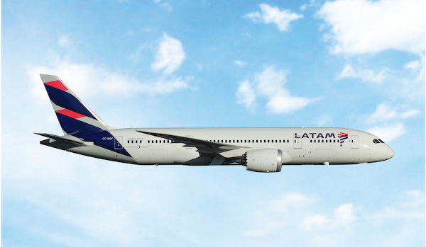 Boeing 787-8 Dreamliner LATAM CC-BBF  12120
