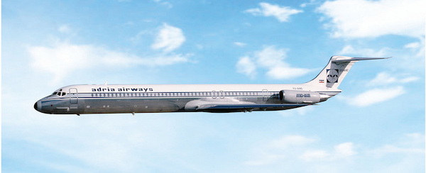 McDonnell Douglas MD81 Adria Airways YU-ANO  12123