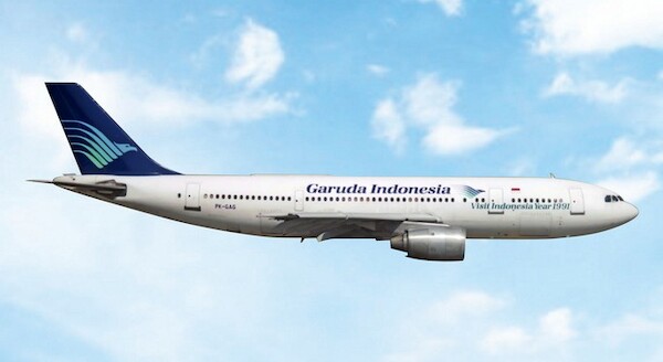 Airbus A300B4-220 Garuda Indonesia visit Indonesia Year 1991 PK-GAG 12134