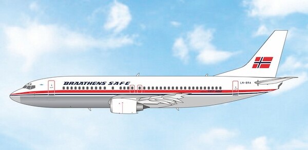 Boeing 737-400 Braathens SAFE LN-BRA 12142