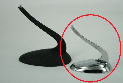 Metal Stand Chrome for narrow body  30006