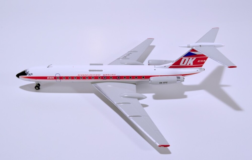 Phoenixmodels PHO200163 Tupolev Tu134A CSA Czechoslovak Airlin