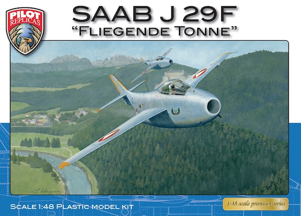 Saab J29F Austrian Fliegende Tonne 48-A-003