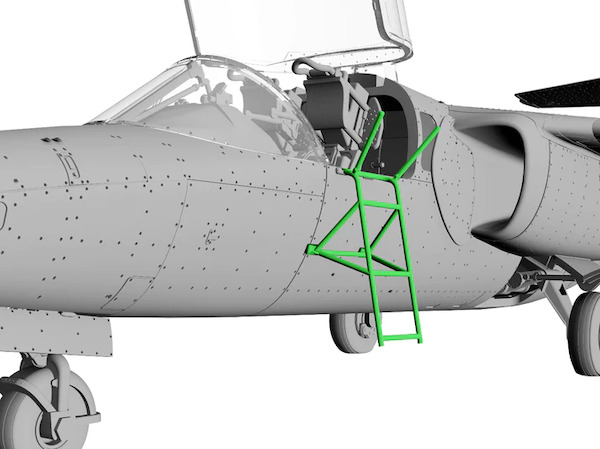SAAB 105 / SK60 ladder 480D002