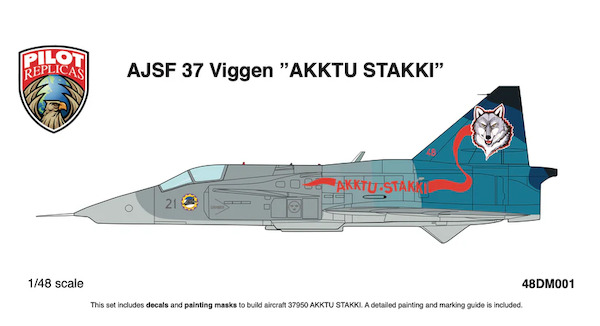 SAAB AJSF 37 Viggen AKKTU STAKKI  48-DM-001