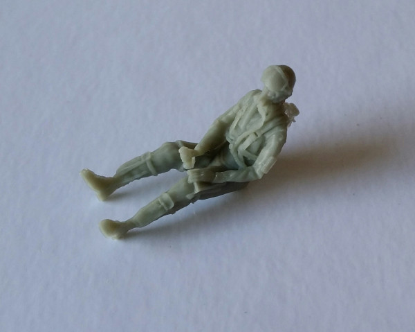 Seated Viggen pilot for Tarangus/Special hobby kit  48-P-011