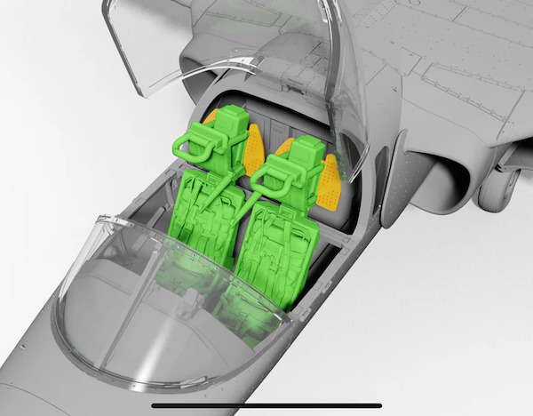 SAAB 105 / SK60 Ejection seats (2x)  483D003