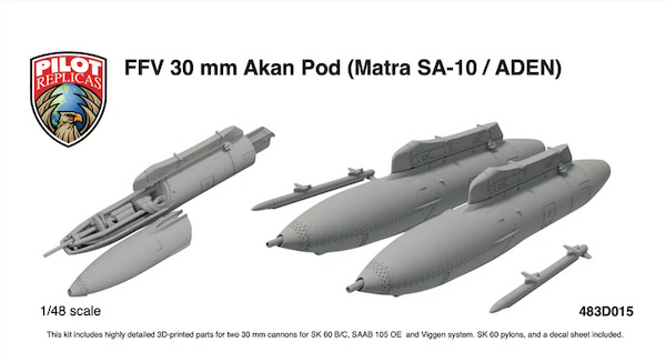 FFV 30 mm Akan Pod  483DP015
