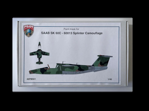 Paint mask for SK60C 60013 with splinter Camouflage 48PM48001