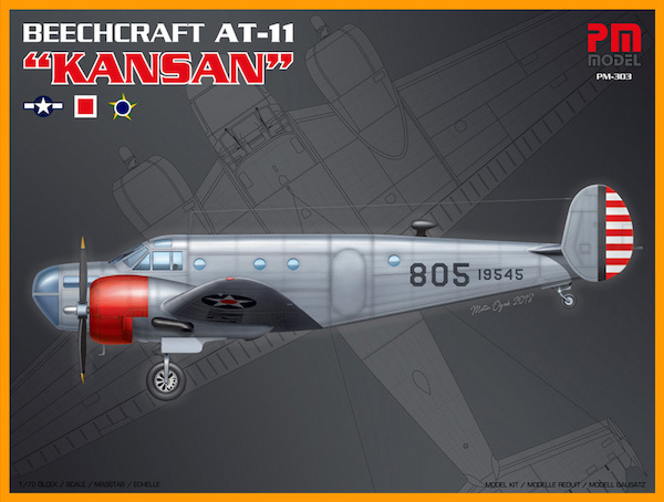 Beechcraft AT11 Kansan  PM303