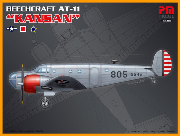 Beechcraft AT11 Kansan PM303