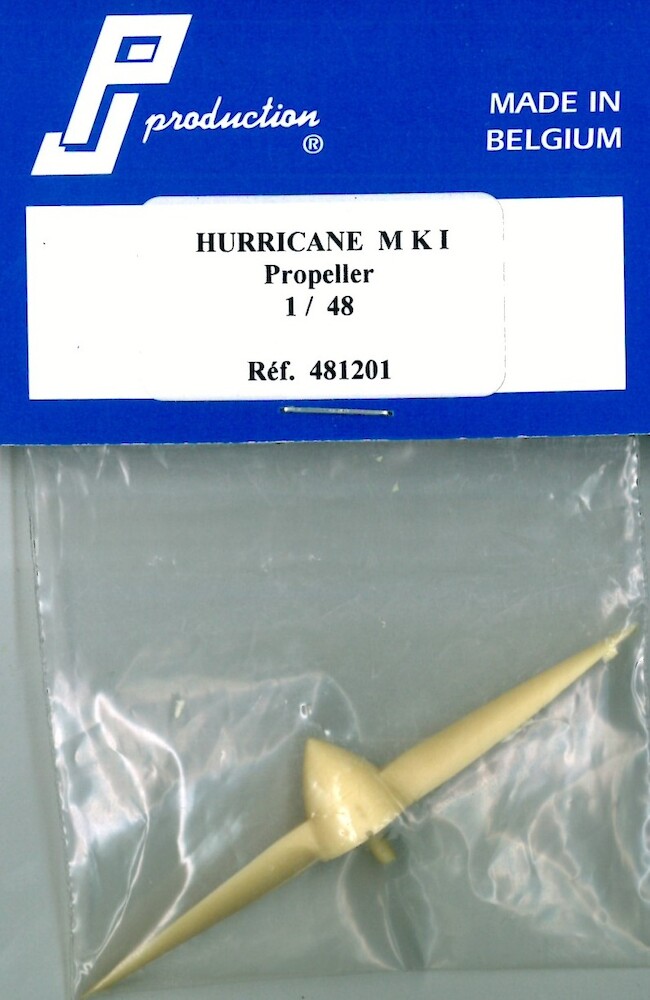 PJ Productions 481201 Hurricane MkI Watts twoblade Prop