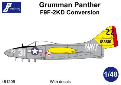 Grumman F9F-2KD Panther Conversion 48-1206