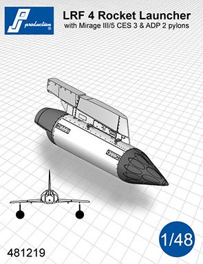 LRF 4 Rocket Launcher with pylon for Mirage III/V  481219