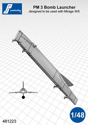 PM 3 Bomb Launcher for Mirage III/V  481223