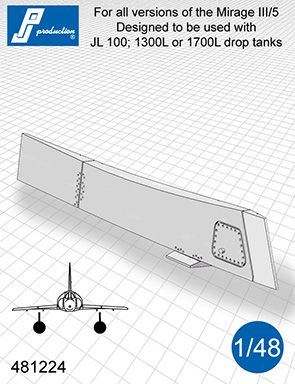 CRP 18 Pylons for Mirage IIIE/5 (2x)  481224