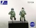 Set of 2 F16/F18 pilots sitting in Aircraft 721124