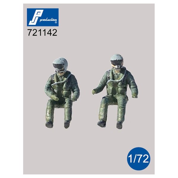 US pilot with JHMCS helmet seated in a/c 721142