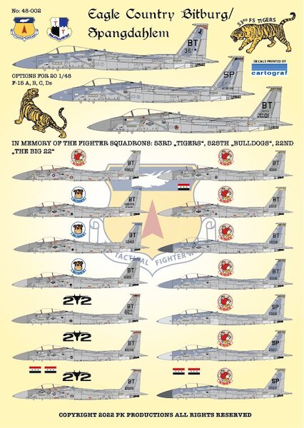 F15 Eagle Country Bitburg / Spangdahlem  PKP48-002