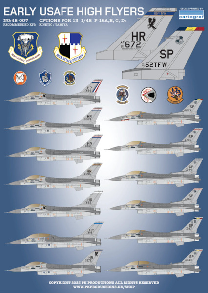 Early USAFE High Flyers  PKP48-007